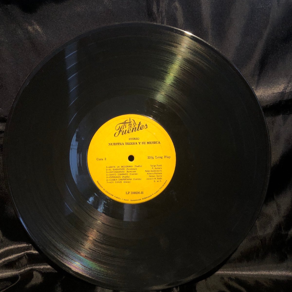 Various / Nuestra Tierra Y Su Musica LP Discos Fuentes