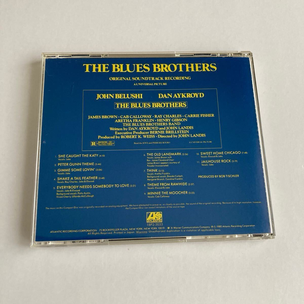 CD THE BLUES BROTHERS サウンドトラック 盤面きれいです_画像2