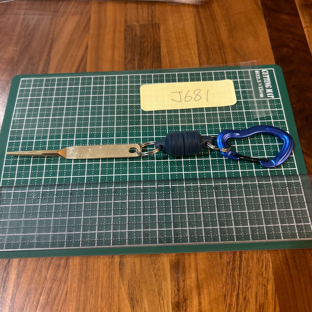 ゴルフ用 24金メッキグリーンフォーク マグネットリリーサー ハンドメイド マスターバニー スコッティキャメロン J681_画像1