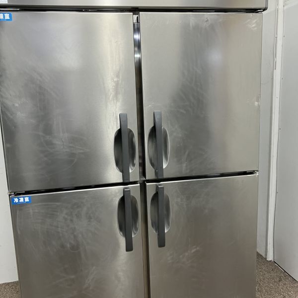 大和冷機 縦型冷凍冷蔵庫 403S2-EX 中古 4ヶ月保証 2021年制 ..三相200V 幅1200x奧行800 廚房【無限堂大坂店】