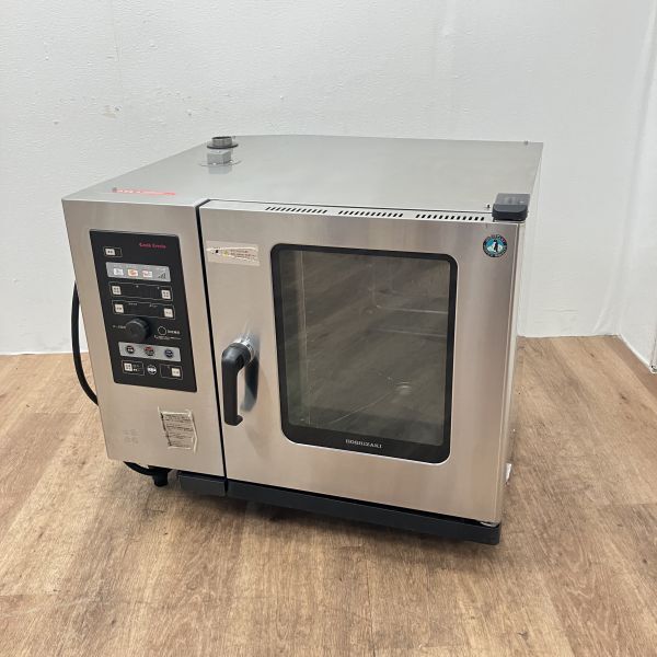 ホシザキ 電気スチームコンベクションオーブン MIC-6SA3-1 中古 1ヶ月保証 2015年製 三相200V 幅900x奥行770 厨房【無限堂大阪店】 オーブン