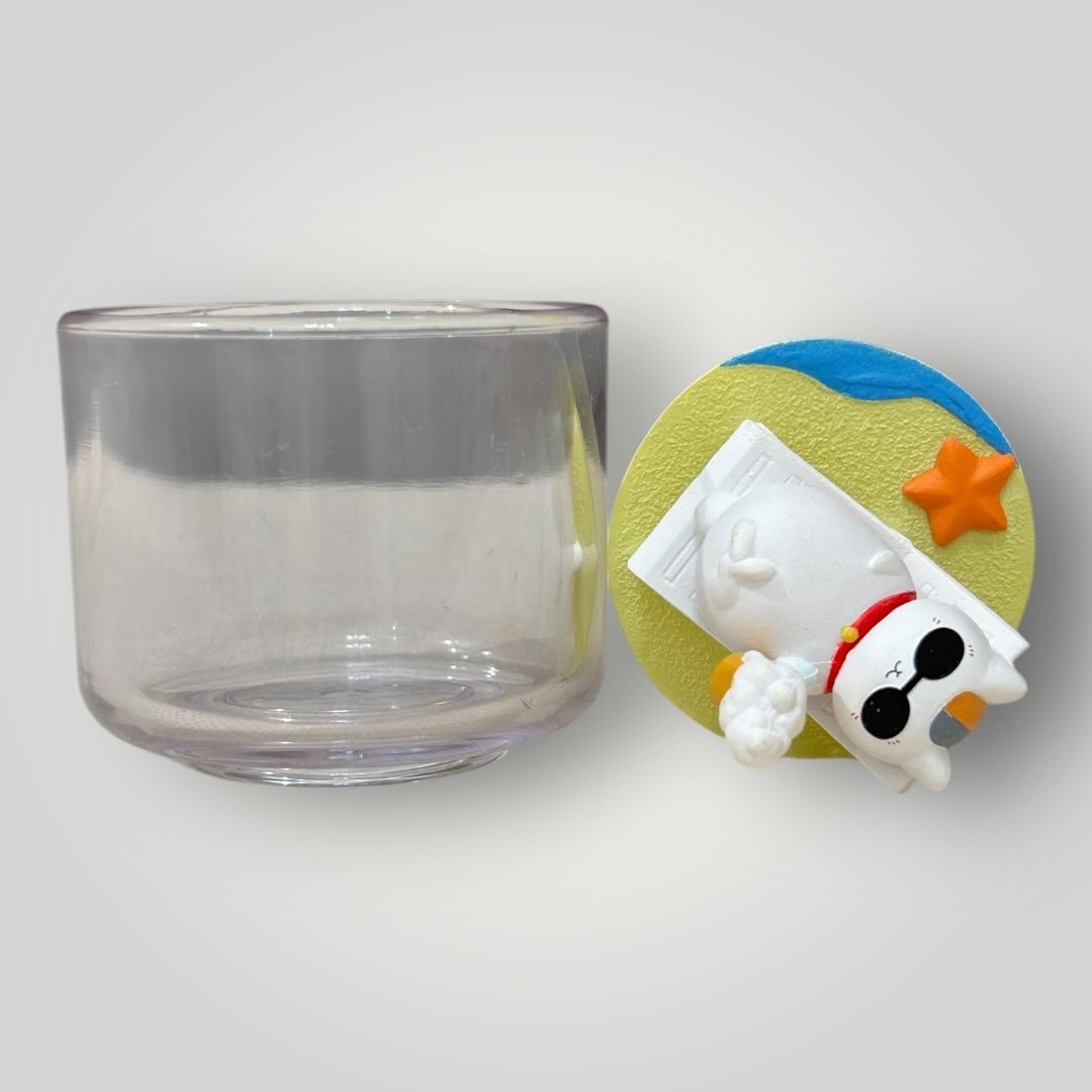 ＜美品＞夏 「夏目友人帳 ニャンコ先生 四季折々てらりうむ」フィギュア★サイズ約５cm〈C2