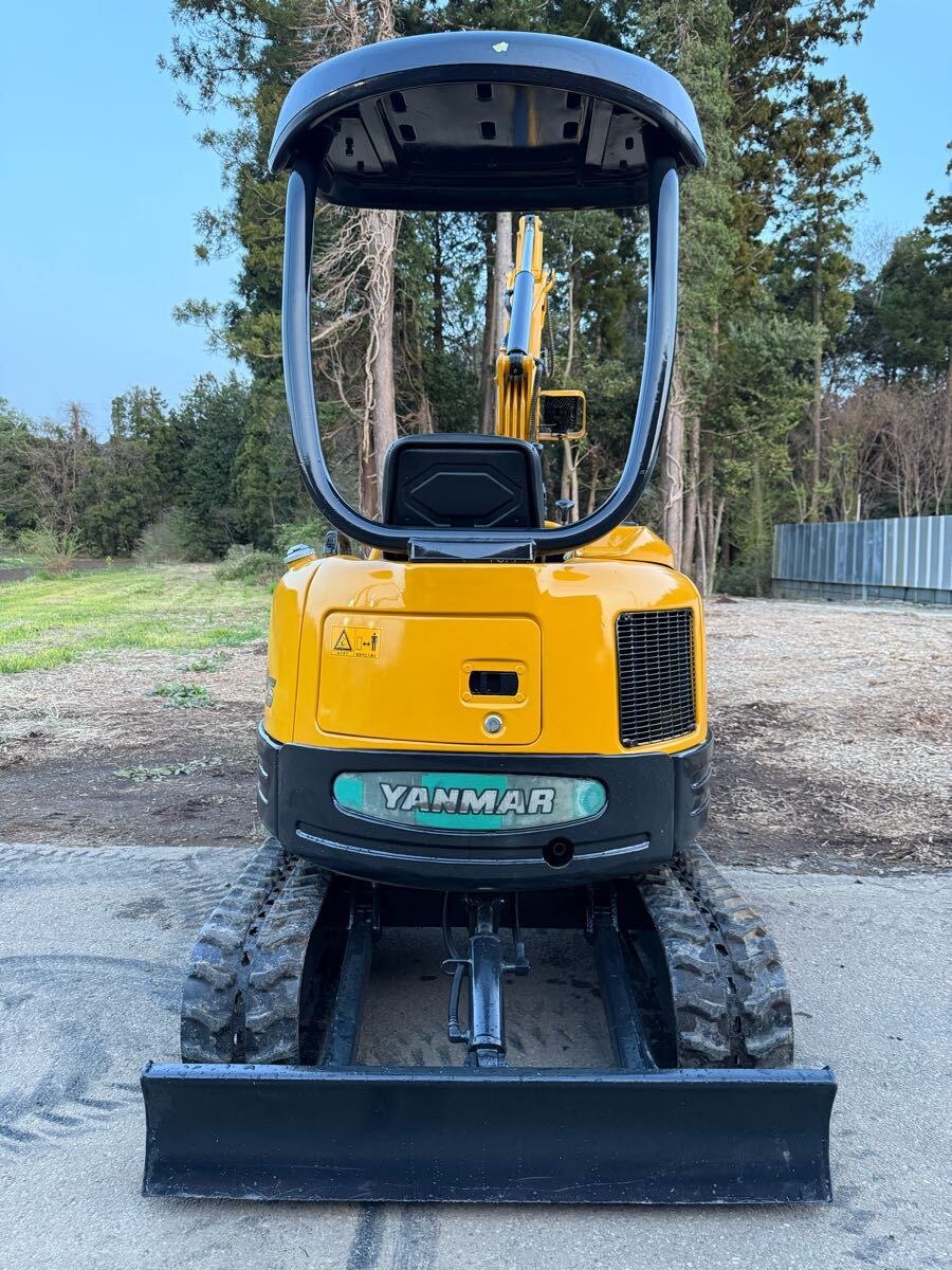 YANMAR VIO15 ヤンマー ◆ 1858 時(shí)間◆ 1.5t ◆ 油圧ショベル ◆ 新品シート◆ 中古品【下取りOK】