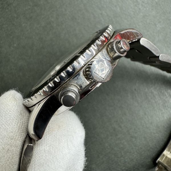 稼動品 ◆ ゼニス ZENITH エルプリメロ デ ルッカ クロノグラフ オートマチック 自動巻き 腕時(shí)計(jì) 02 1310 400 コマ 箱付き メンズ 黒文字盤