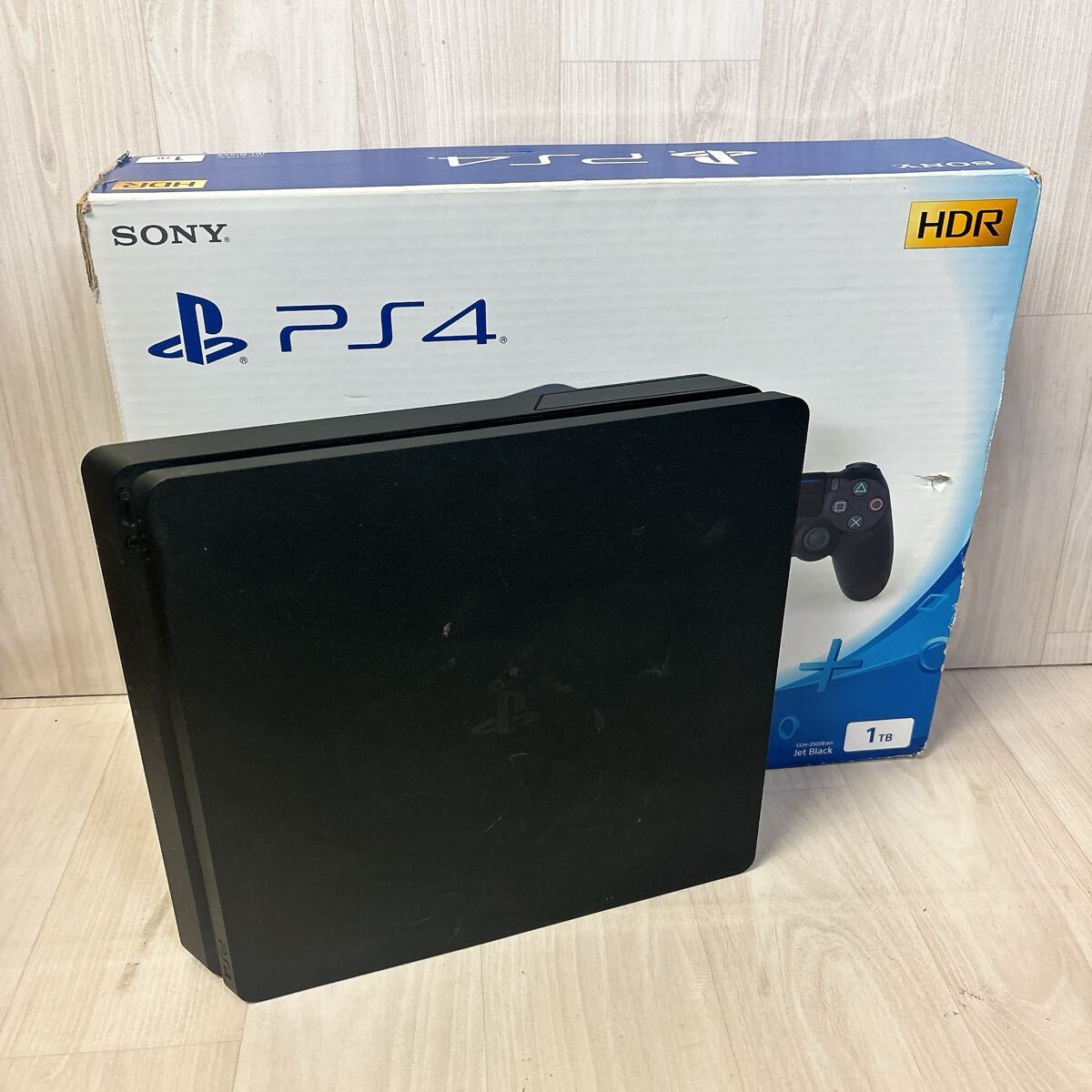 箱あり プレステ4/PS4 PlayStation4 本体 CUH-2100B ブラック 黒
