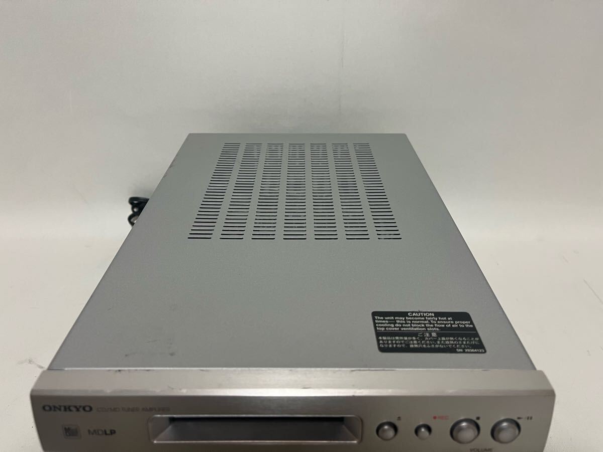 ONKYO FR-N9NX CD MD チューナーアンプ コンポ オーディオ機器