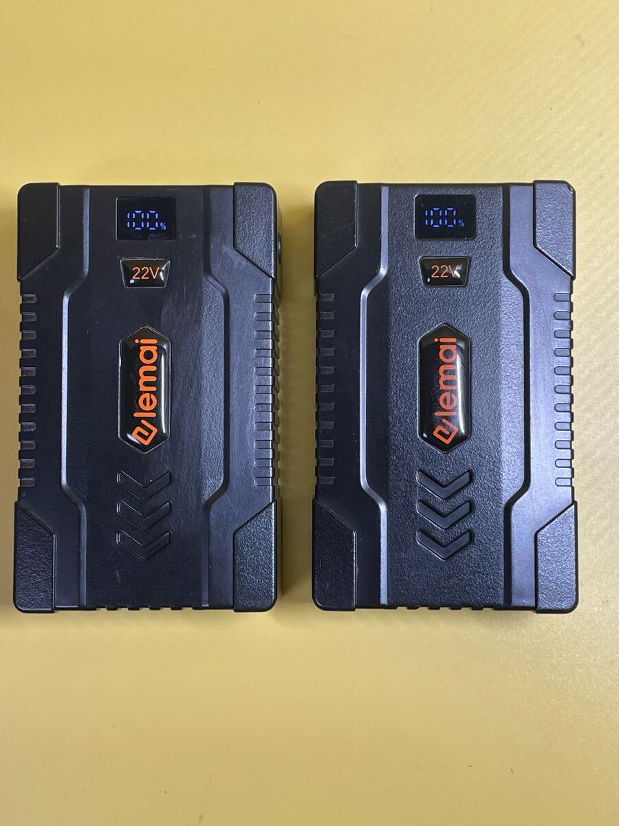 lemai 22V バッテリー デジタル表示新品未使用 AIDAMAI NEWモデル ファン付き作業服 25000mAh 超高出力36V
