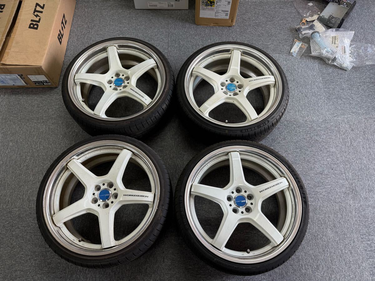 WORK T5R 2P 8.5J ＋45 pcd100 4本セット　ワーク　レガシ?！ˉ抓辚Ε埂〉趣? />
                                    </span> 
                                </div>

								<div   id=