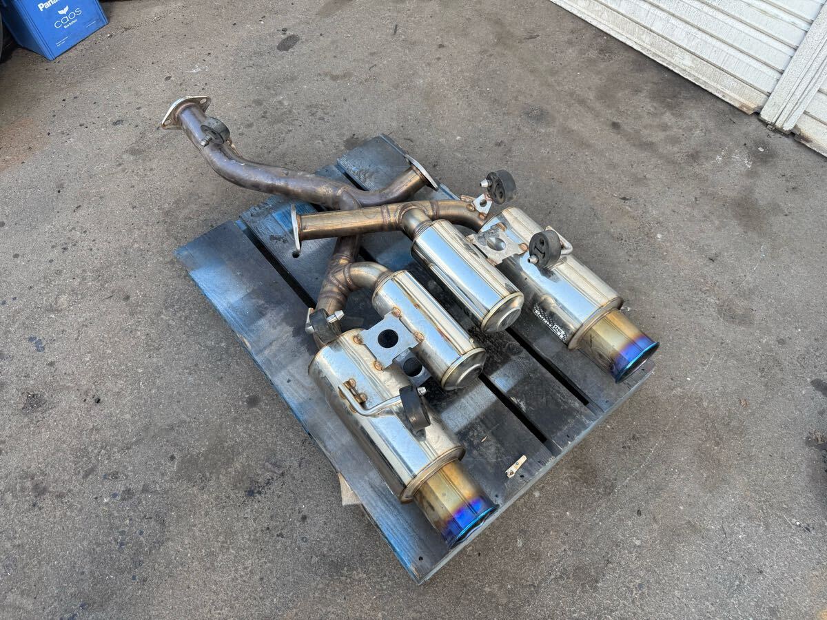 ZN6 ZC6 トヨタ　スバル　86 BRZ リアマフラー 社外　柿本　Regu&R 車検対応　