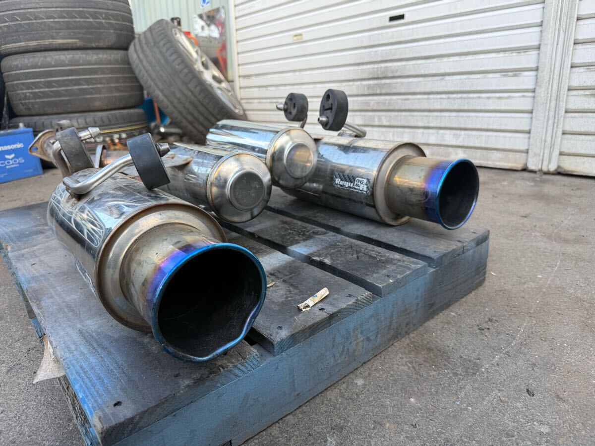 ZN6 ZC6 トヨタ　スバル　86 BRZ リアマフラー 社外　柿本　Regu&R 車検対応　