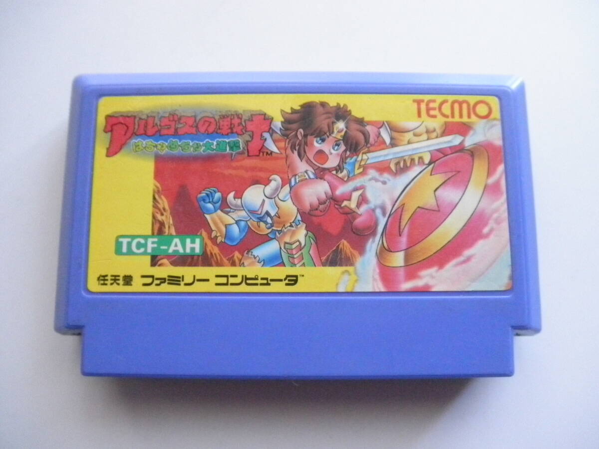 ●FCソフト　アルゴスの戦士　はちゃめちゃ大進撃　初期起動確認済_画像1