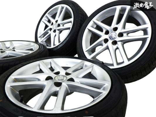 トヨタ純正 GRS200 200系 クラウン アスリート 18インチ 8J +45 PCD 114.3 5H 20年制 225/45R18 タイヤ付 ホイール 4本 即納 棚35C