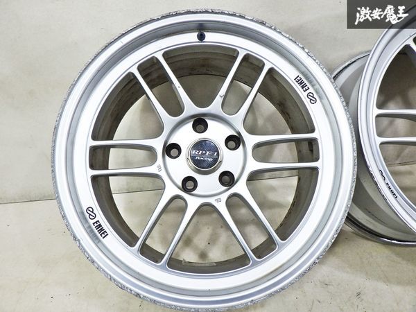 ENKEI エンケイ RPF1 18インチ 9.5J +35 PCD 114.3 5H ホイール?yún)g體 2本 シルビア スカイライン チェイサー スープラ RX-7 ドリケツ 棚37D
