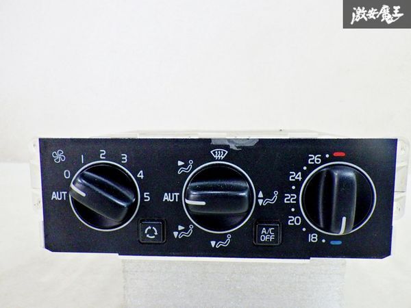 【実働外し】ボルボ VOLVO 960 V90 S90 エアコン スイッチ クライメート コントロール ブロア モーター ヒーター 9137015 即納 棚19S