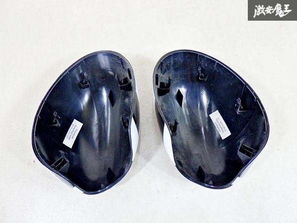 【ストア出品】BMWミニ純正 ドアミラーカバー 左右セット チェッカーフラッグ 505255 505256 51160415117 51160415120 R55.56.57用 棚21V