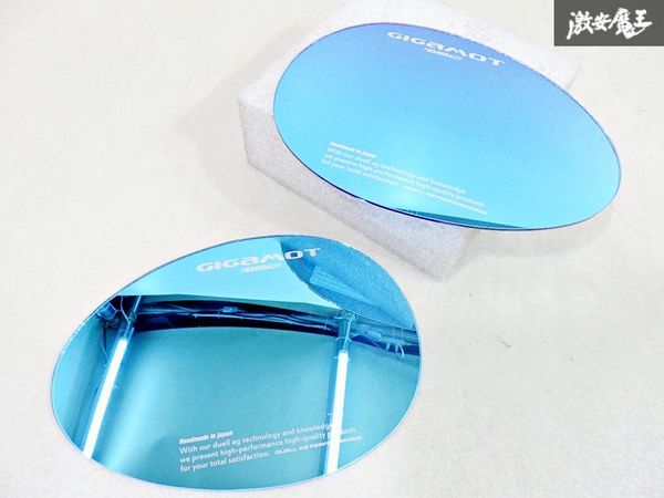 【新品?未使用】GIGAMOT サイドカラーミラー 左右 防眩機能付 ミニクーパー MINI COOPER R60 クロスオーバー B25 ブルー 棚23P