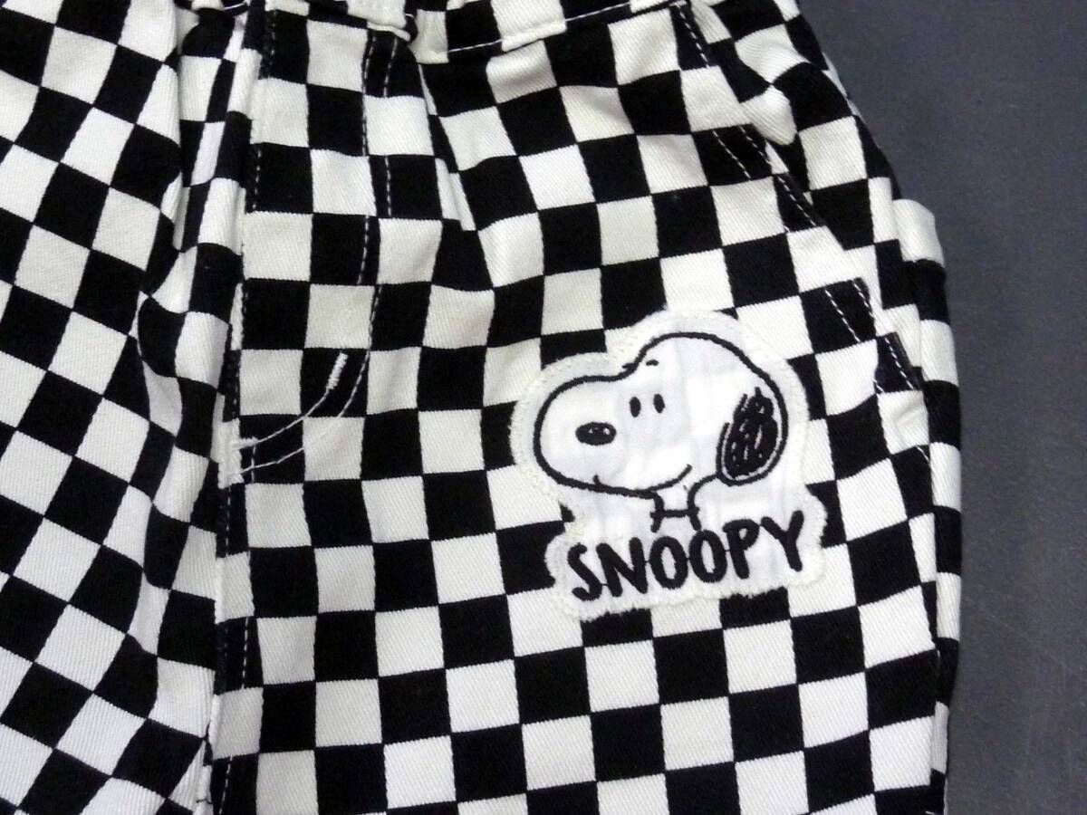 【y5642-F】送料270円～◆新品/petit main PEANUTS コラボ スヌーピー パンツ ズボン(110)◆_画像2