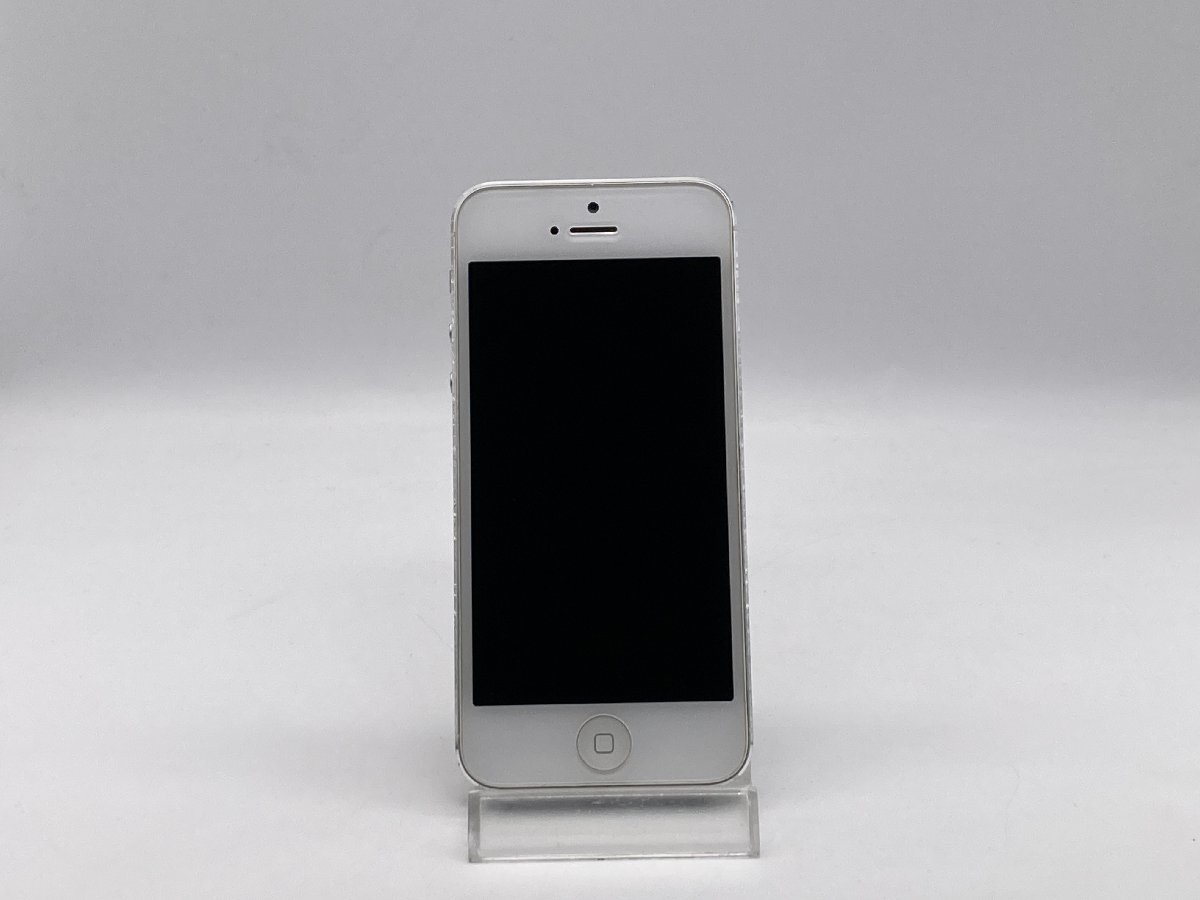 中古・ジャンク】 外装不良 Apple iPhone 5 au ホワイト NW利用 中古・ジャンク】 外装不良 Apple iPhone 5 au ホワイト NW利用