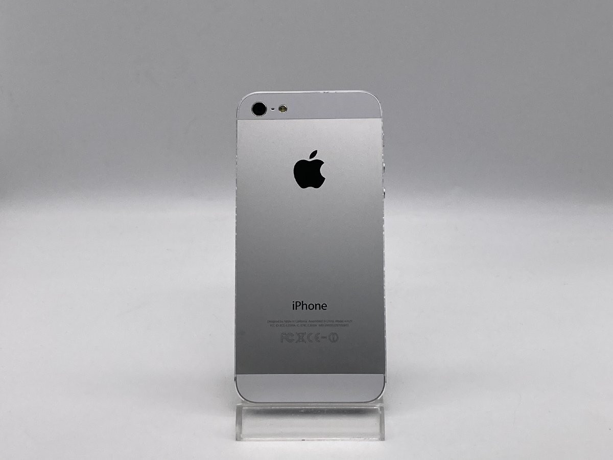 中古・ジャンク】 外装不良 Apple iPhone 5 au ホワイト NW利用 中古・ジャンク】 外装不良 Apple iPhone 5 au ホワイト NW利用