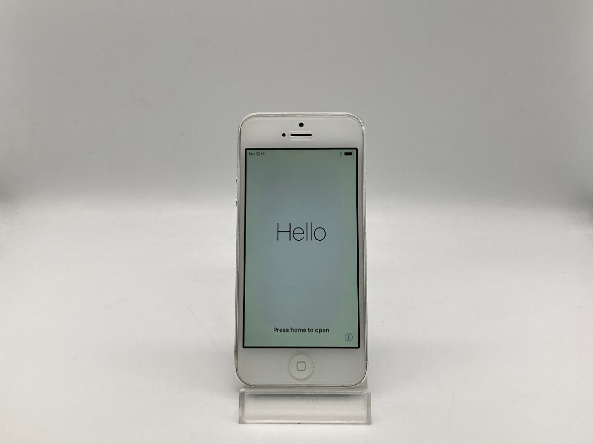中古・ジャンク】 外装不良 Apple iPhone 5 SoftBank ホワイト 中古・ジャンク】 外装不良 Apple iPhone 5 SoftBank ホワイト