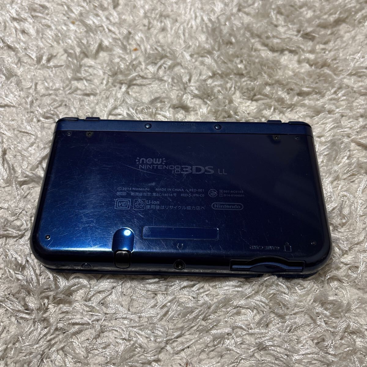 正規 ポケモンバンク New 3DS LL メタリックブルー 動作確認済み