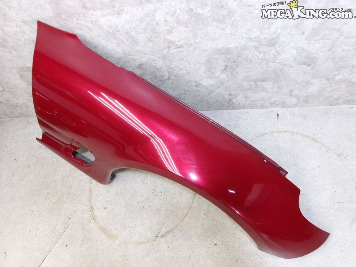 ★希少★FD3S RX-7 RX7 KSオート Burnout バーンアウト フェンダー エアロ レッドラメ系 FRP 左右 / S5-173