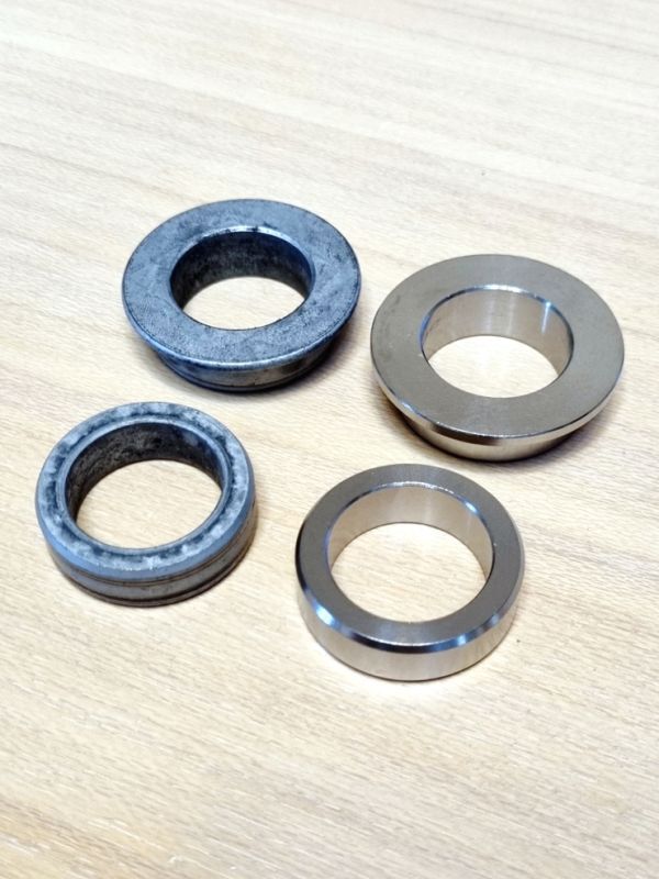 12-N◆ホンダ CBR1000RR SC57 2004~07 チタン合金 強(qiáng)化 リアアクスル カラー セット ホンダ パーツナンバー 42312-MEL-000,42311-MCJ-700