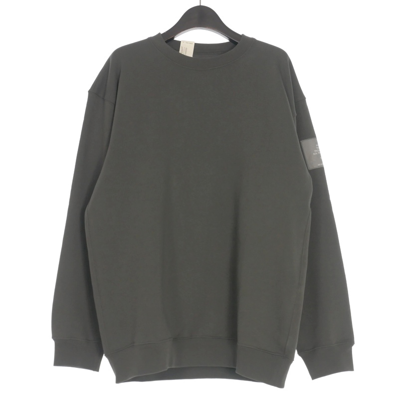 ミスターハリウッド N.HOOLYWOOD EXCHANGE SERVICE 25SS CREWNECK SWEATSHIRT スウェット トレーナー 長袖 36 チャコール 9251-CS81 メンズ
