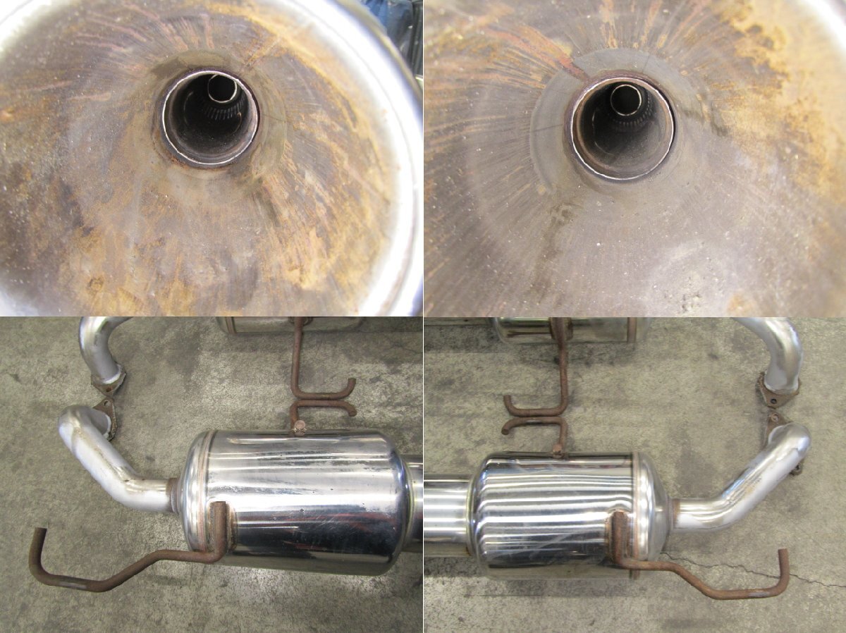 ◎【個人宅配送不可】[96A+Q2] STi Genome ゲノム マフラー スバル BP5 レガシィ EJ20X