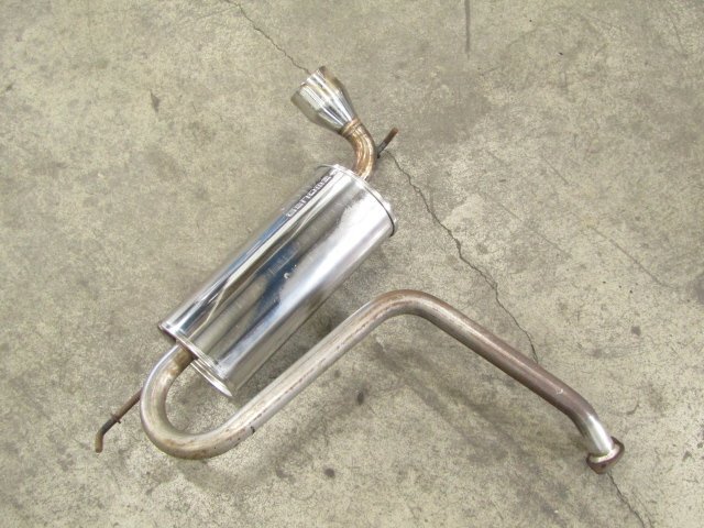 ◎【個人宅配送不可】[14A+EG2] STi Genome ゲノム ステンレス マフラー スバル R1 RJ1　純正オプション