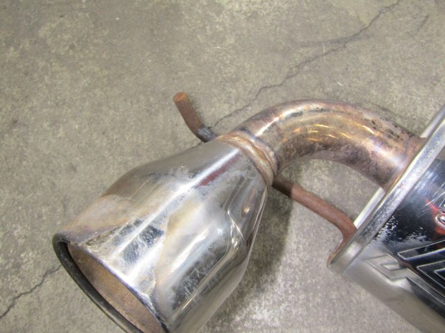 ◎【個人宅配送不可】[14A+EG2] STi Genome ゲノム ステンレス マフラー スバル R1 RJ1　純正オプション