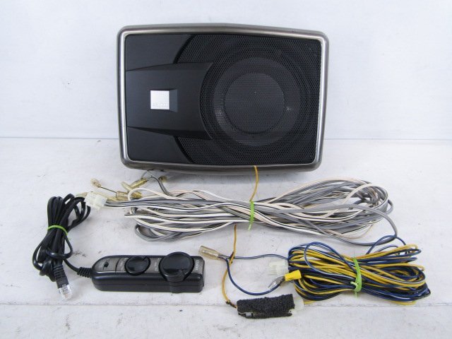 クラリオン サブウーファー SRV250 中古品　動作確認済み SALE，お買い得 ☆クラリオン17cm密閉型パワードサブウーファーSRV250