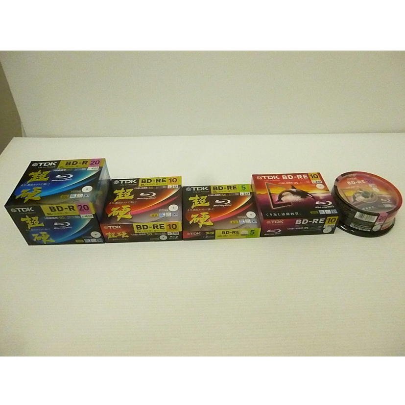 1円【未使用】TDK /4　BD-R　BD-RE　録畫用　まとめセット　25GB　50GB/88