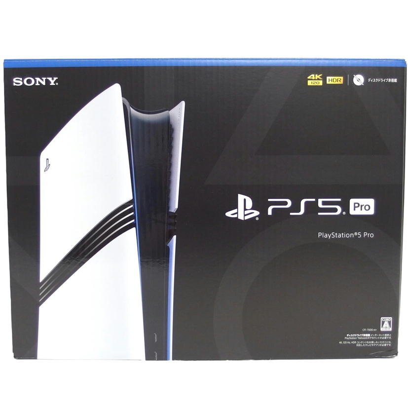 1円【美品】SONY ソニー/PS5 Pro 2TB ディスクドライブ非搭載