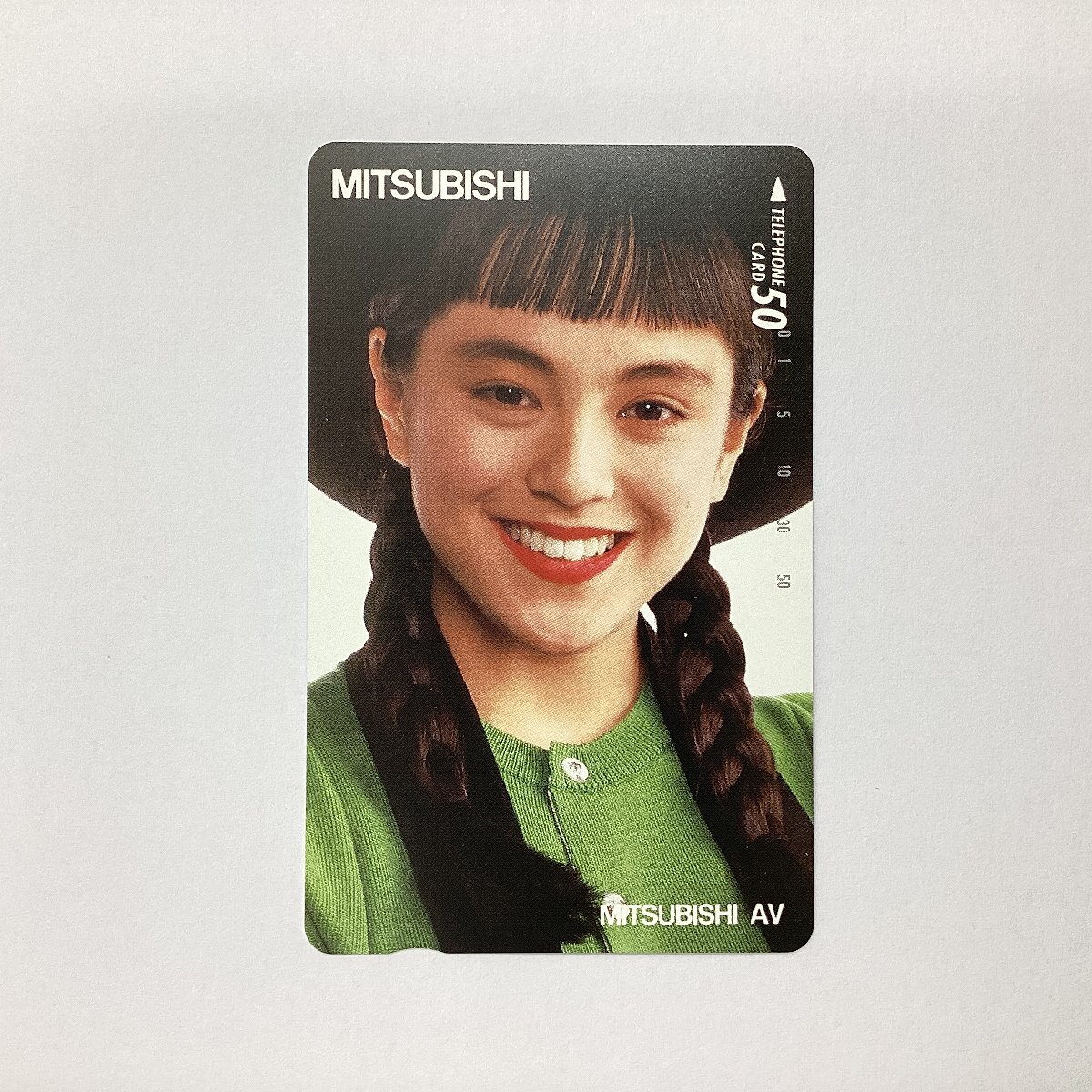 не использовался телефонная карточка Makis Eriho MITSUBISHI AV NEW CHARACTER 50 частотность женщина super телефонная карточка Mitsubishi картон имеется