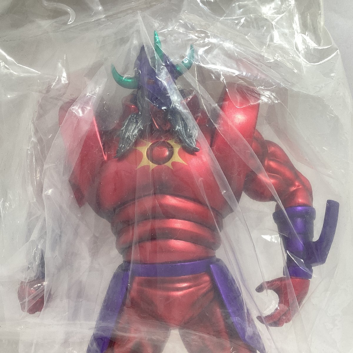 未開封 CCP キン肉マン 悪魔将軍 レッド 赤 紫 JAPAN SOFVI
