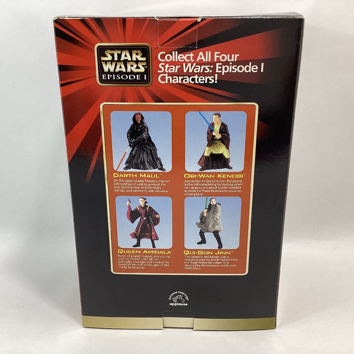 スターウォーズ エピソード1　ダース?モール　フィギュア　アプローズ社　全高約22cm　DARTH MAUL　CHARACTER COLLECTIBLE