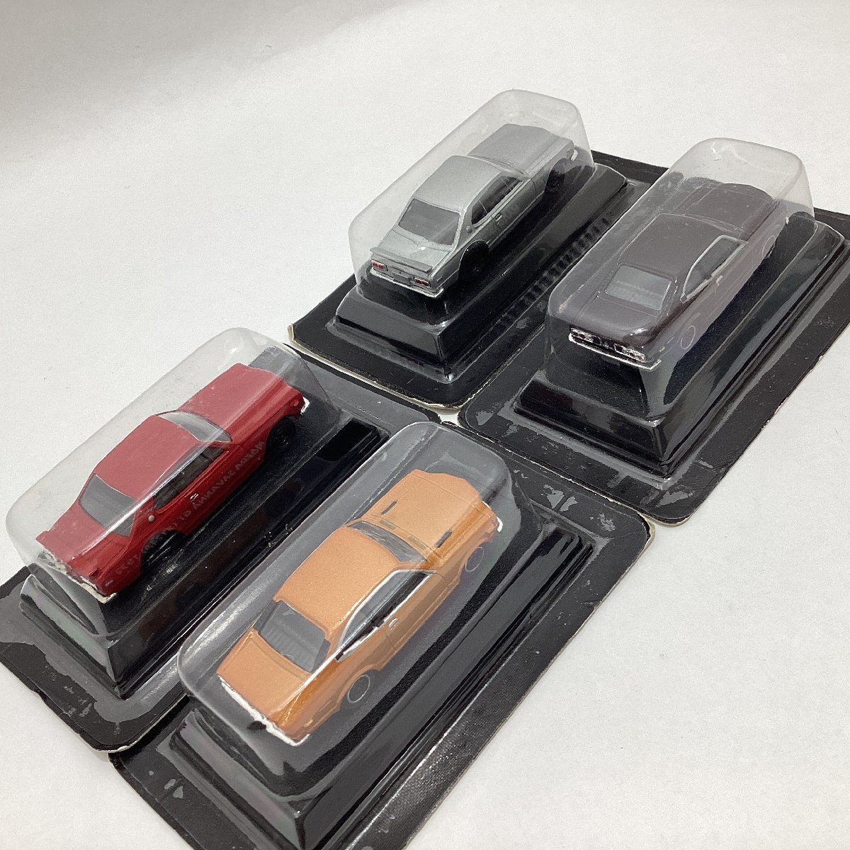 未使用　コナミ　1/64 絶版名車コレクション　色々 14種 まとめて　Vol.1　Vol.3　Vol.7　ニッサン スカイライン　ホンダ S600 エラー　等