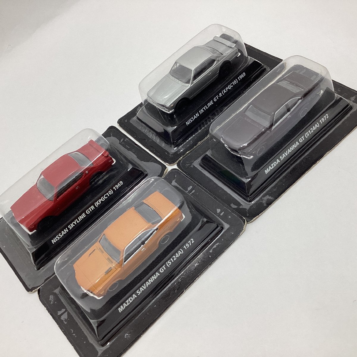 未使用　コナミ　1/64 絶版名車コレクション　色々 14種 まとめて　Vol.1　Vol.3　Vol.7　ニッサン スカイライン　ホンダ S600 エラー　等