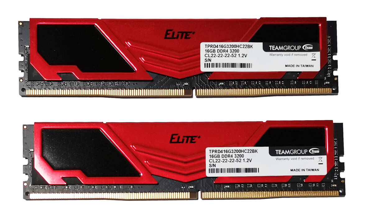 DDR4 3200Mhz PC4-25600 16GBx2枚 32GB UDIMM デスクトップ用 1.2v JEDEC品 送料無料（ネコポス）
