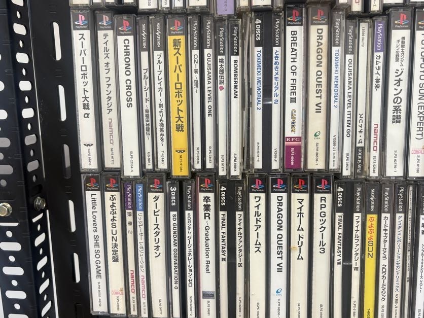 1円〜 PS1 ゲームソフト 計150本 初代PlayStationソフト まとめ