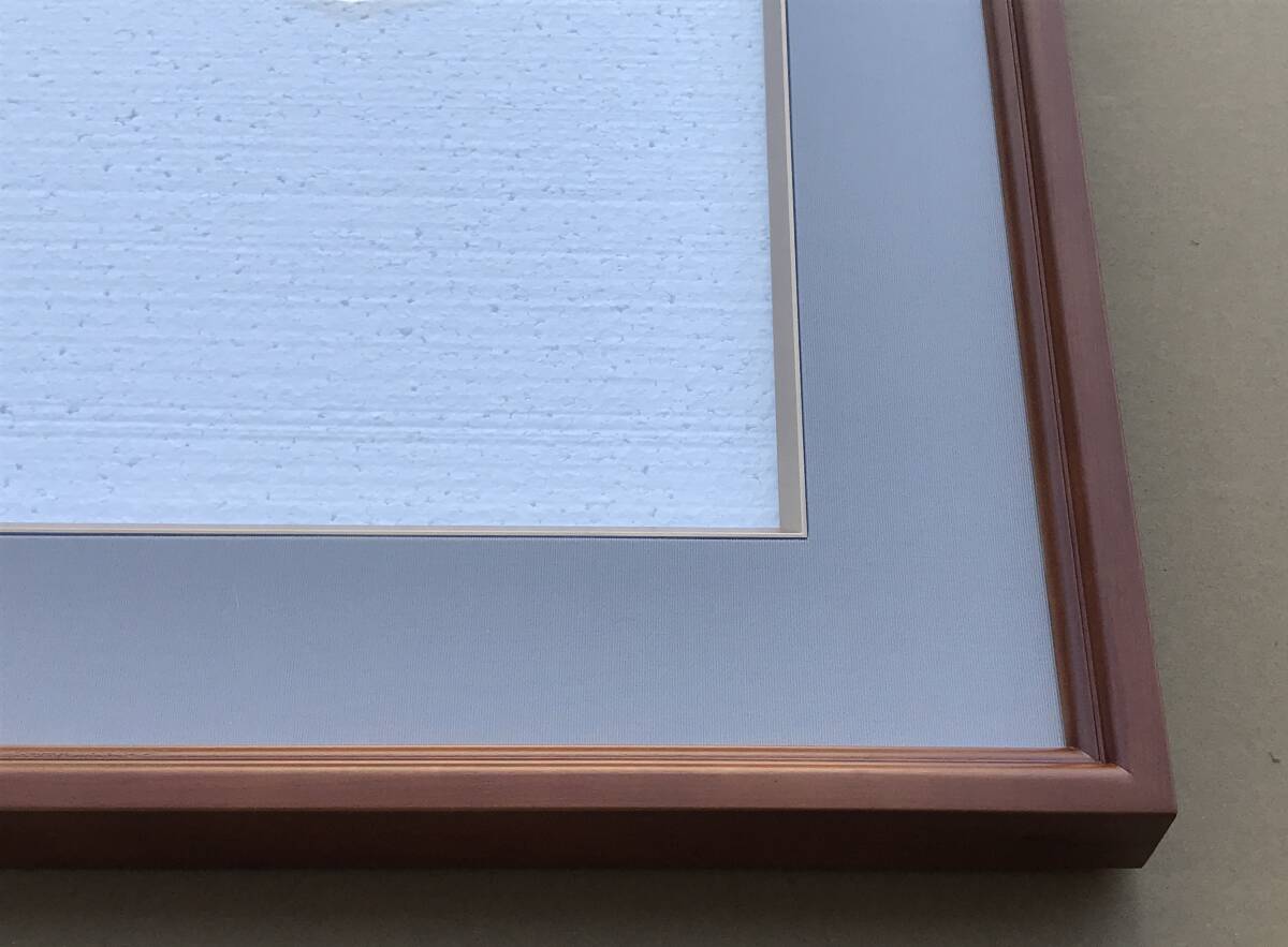 額縁　空額　和額　6F布マット　未使用　
