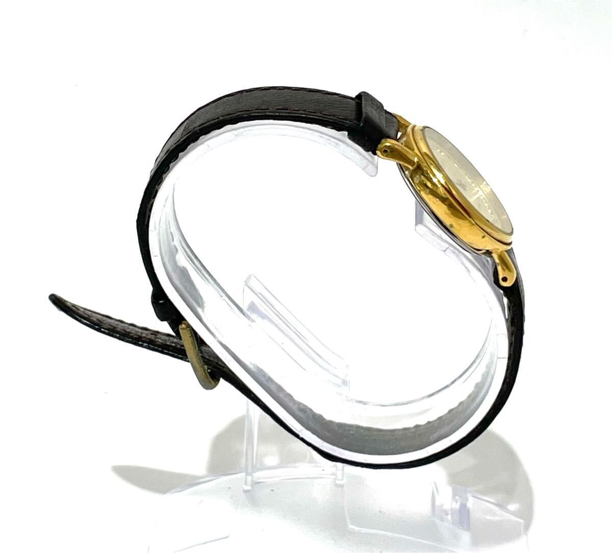 ck-688 Tissot TISSOT E238 CHAINE DOR Gold циферблат женский текущее состояние товар (Y514-7)