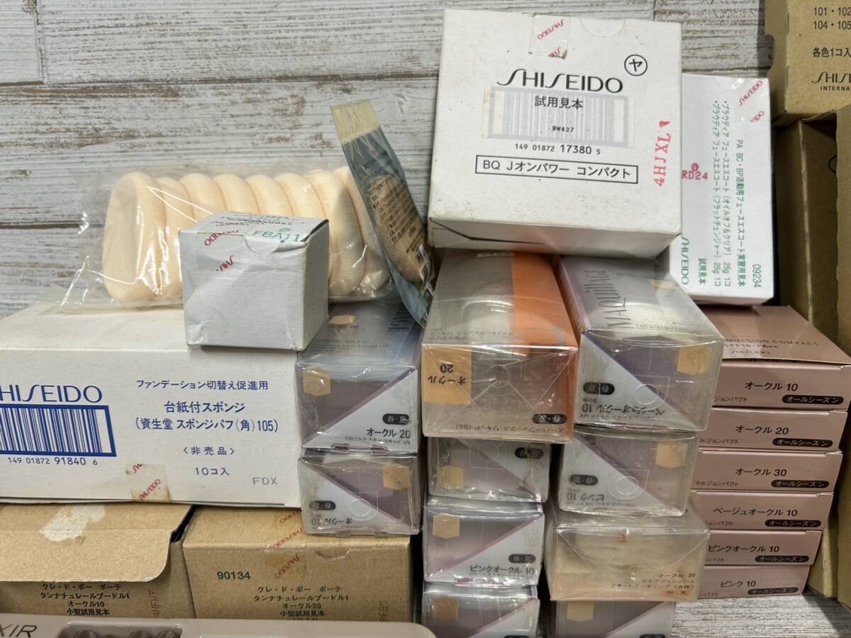 [250513-3MA]ジャンク品】《化粧品》まとめ/大量/使用見本品/未開封品有/メイク/資生堂/SHISEIDO/クレ?ド?ボーテ/マキアージュ/ELIXIR/他