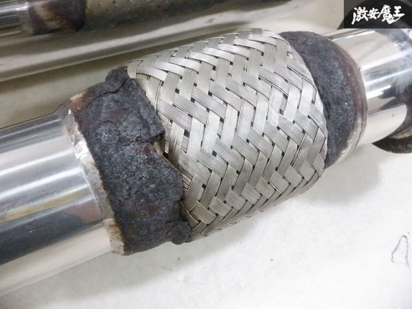 【絶版！売り切り!】TOP LINE トップライン TE52 E52 エルグランド 前期 QR25DE センターパイプ 可変バルブ付 中間パイプ マフラー 棚F-8