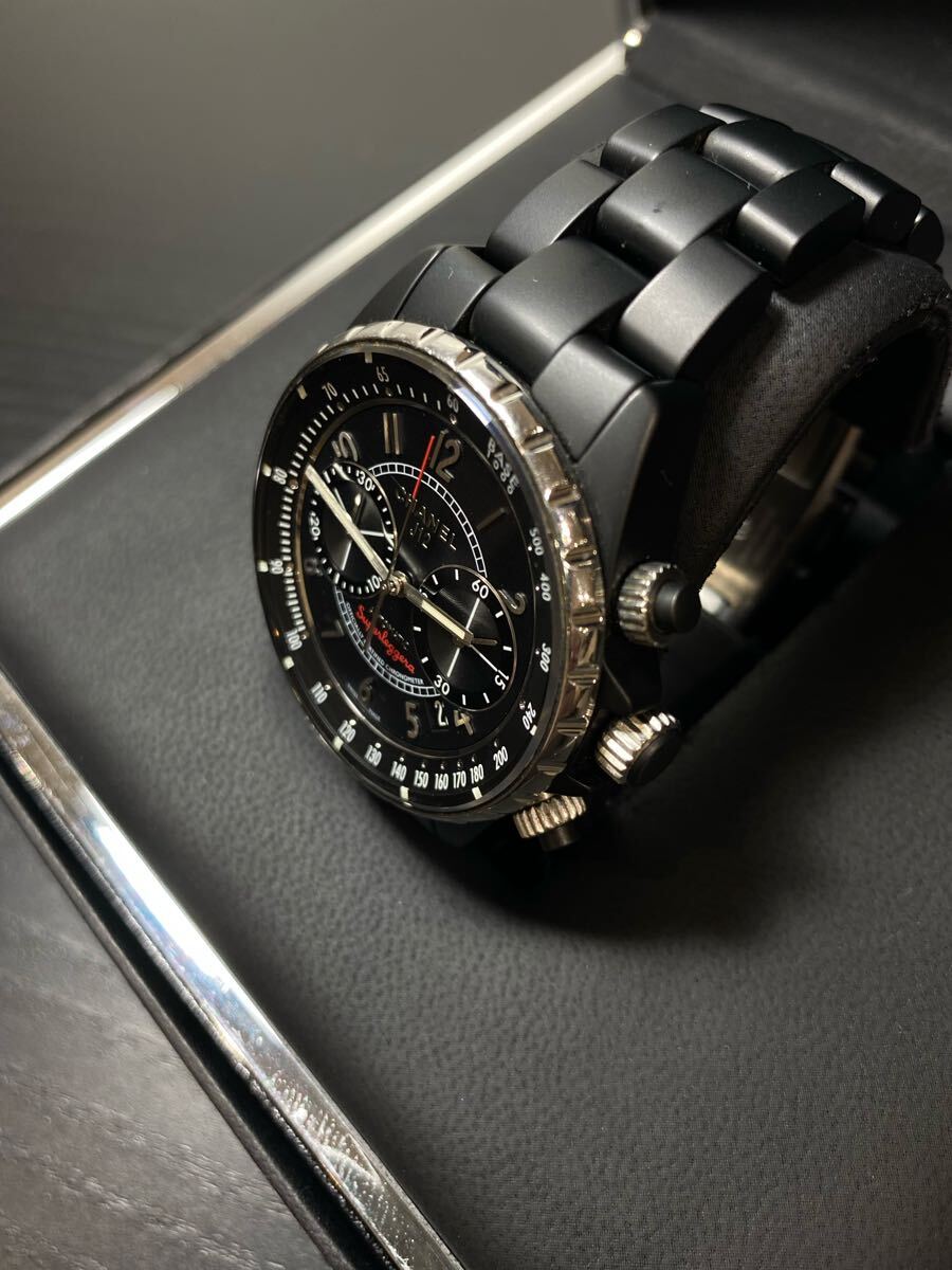 【鑑定済】シャネル CHANEL J12 スーパーレッジェーラ H3409 時計 自動巻き
