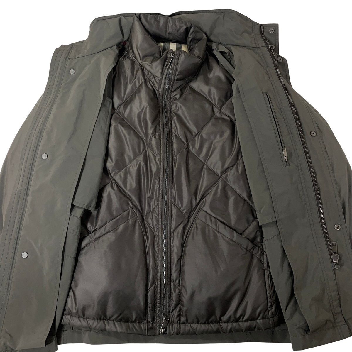 BURBERRY LONDON バーバリーロンドン ジャケット 內(nèi) ダウン ライナー 著脫 A1F74-414-75 M