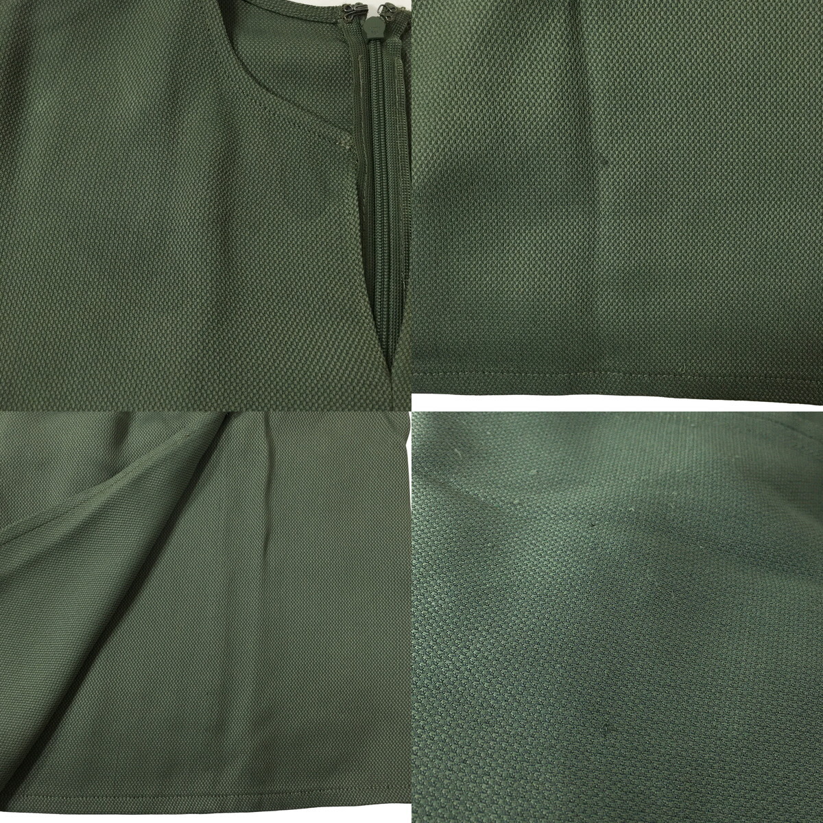 HERMES 20SS エルメス ナデージュ シルク混ワンピース 34_画像9