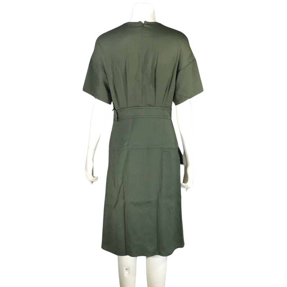 HERMES 20SS エルメス ナデージュ シルク混ワンピース 34_画像3