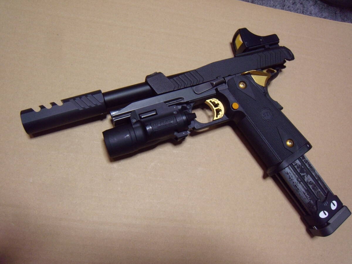 PDI　コンペンセイター　CCW１４mm　検索 ハイキャパ レースガン 仏壇 カラー ゴールド TAPPAIRSOFT ３Dプリンタ　MEU　東京 マルイ 1911_画像4